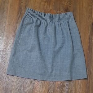 Mini-jupe J.Crew - Taille 2 - Dorée Et Noire à Motifs Fleurs - Neuf Avec étiquettes
